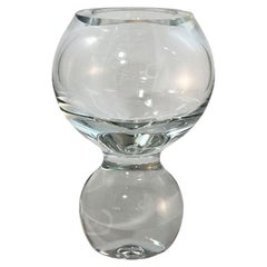 Jarrón para Capullos de Doble Bola de Burbuja de Vidrio Artístico Polaco Postmoderno de Studio Nova