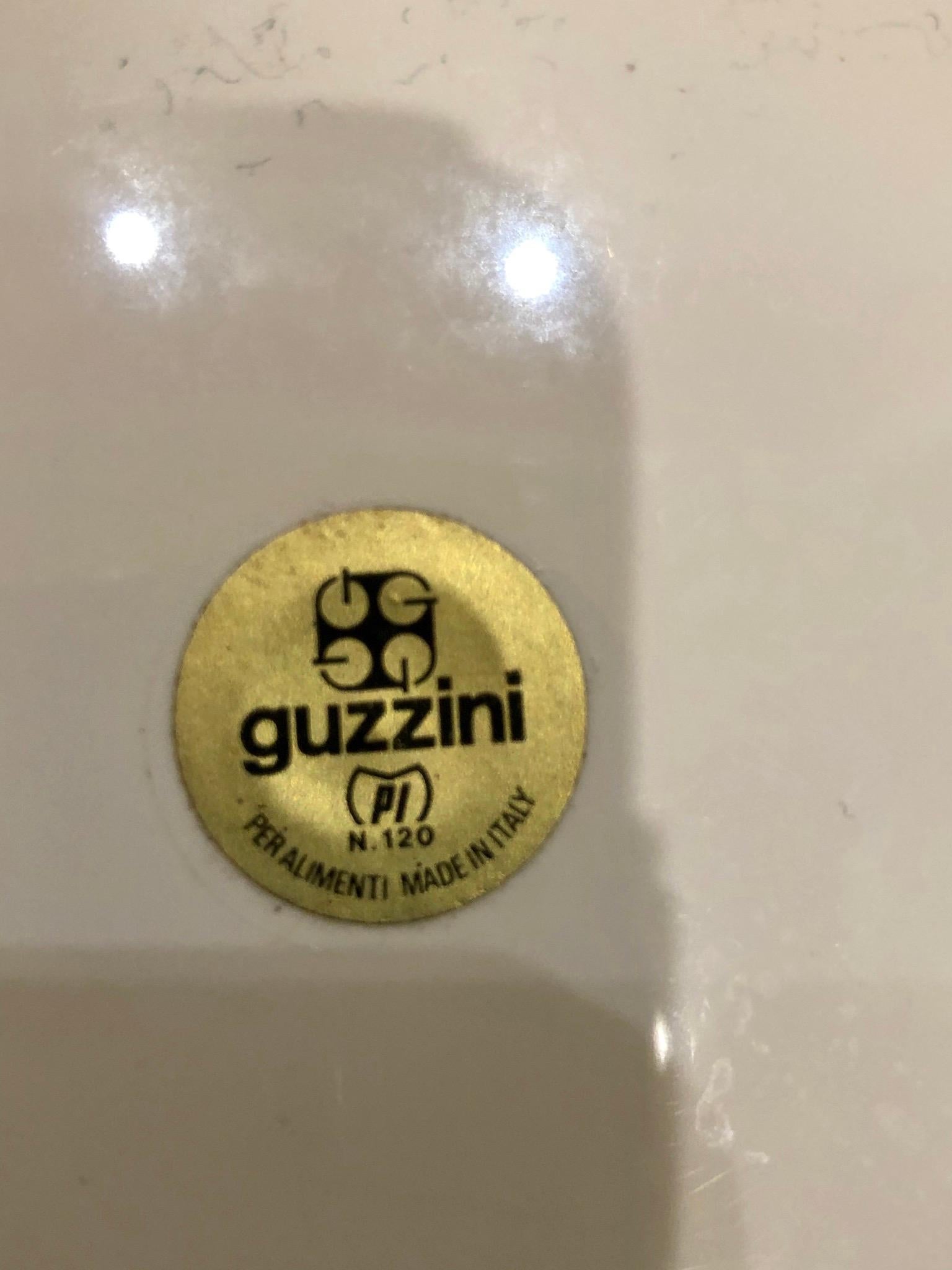 Italian Postmodern Pop Plastic Rectangular Tray Made in Italy by Guzzini