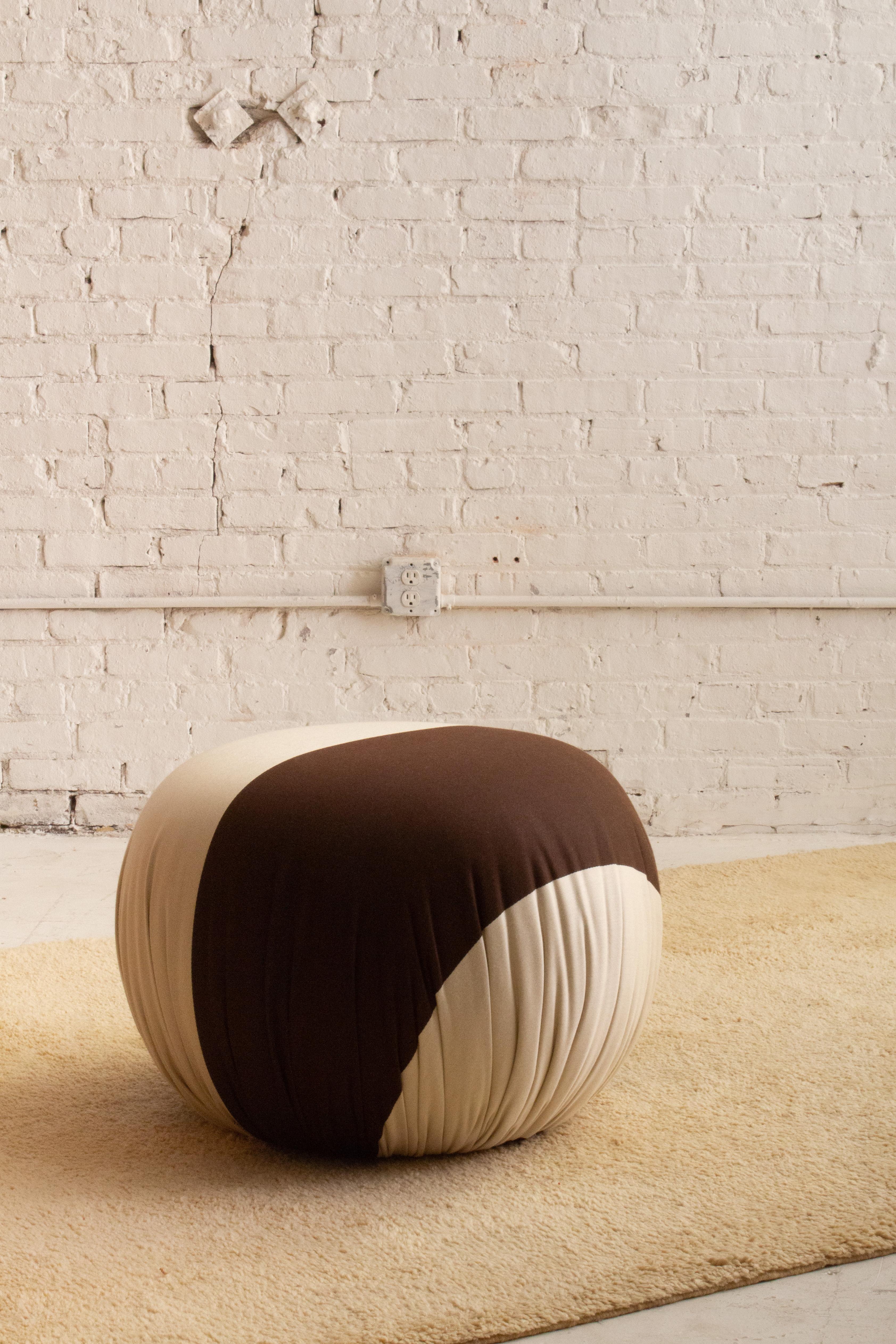 Post-Modern Post Modern Pouf Ottoman by Weiman For Sale