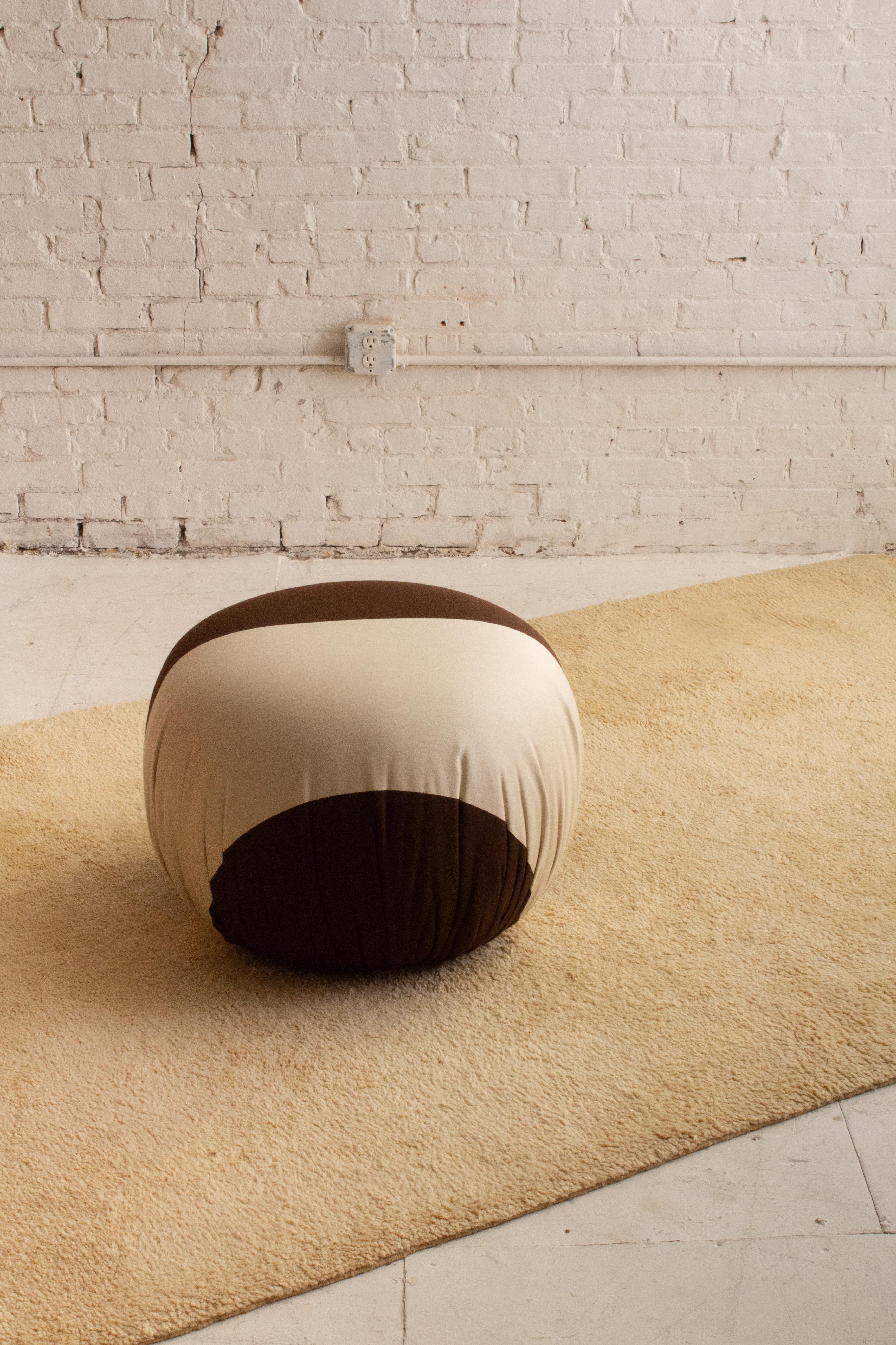 Post Modern Pouf Ottoman by Weiman For Sale 1