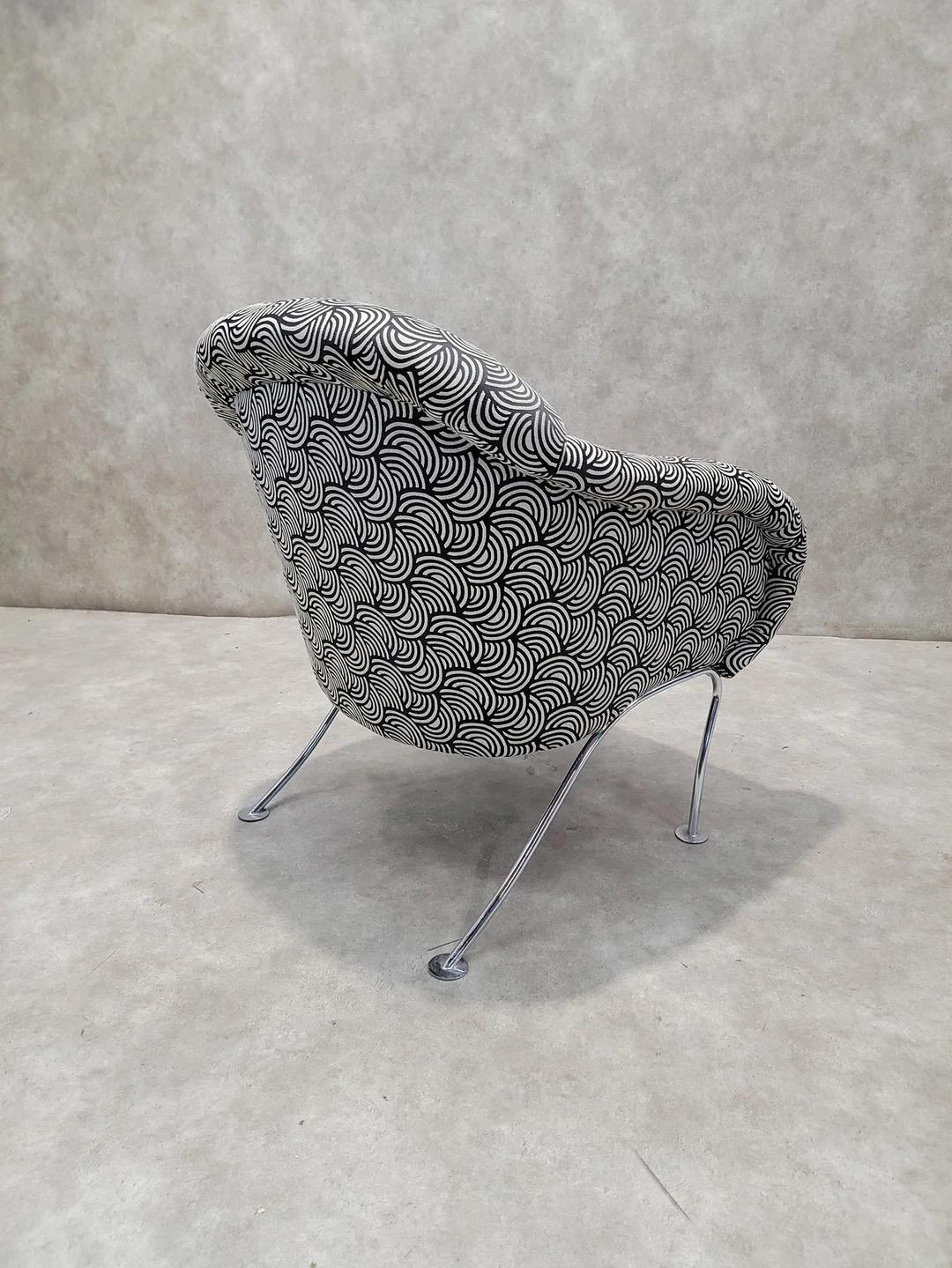 20ième siècle Chaise d'appoint Pull Up de Thayer Coggin, tapissée d'origine en vente