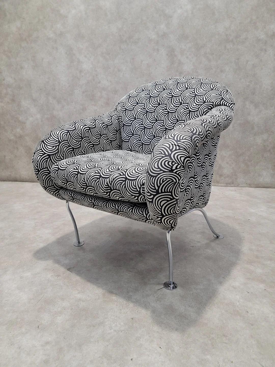 Chaise d'appoint Pull Up de Thayer Coggin, tapissée d'origine en vente 1