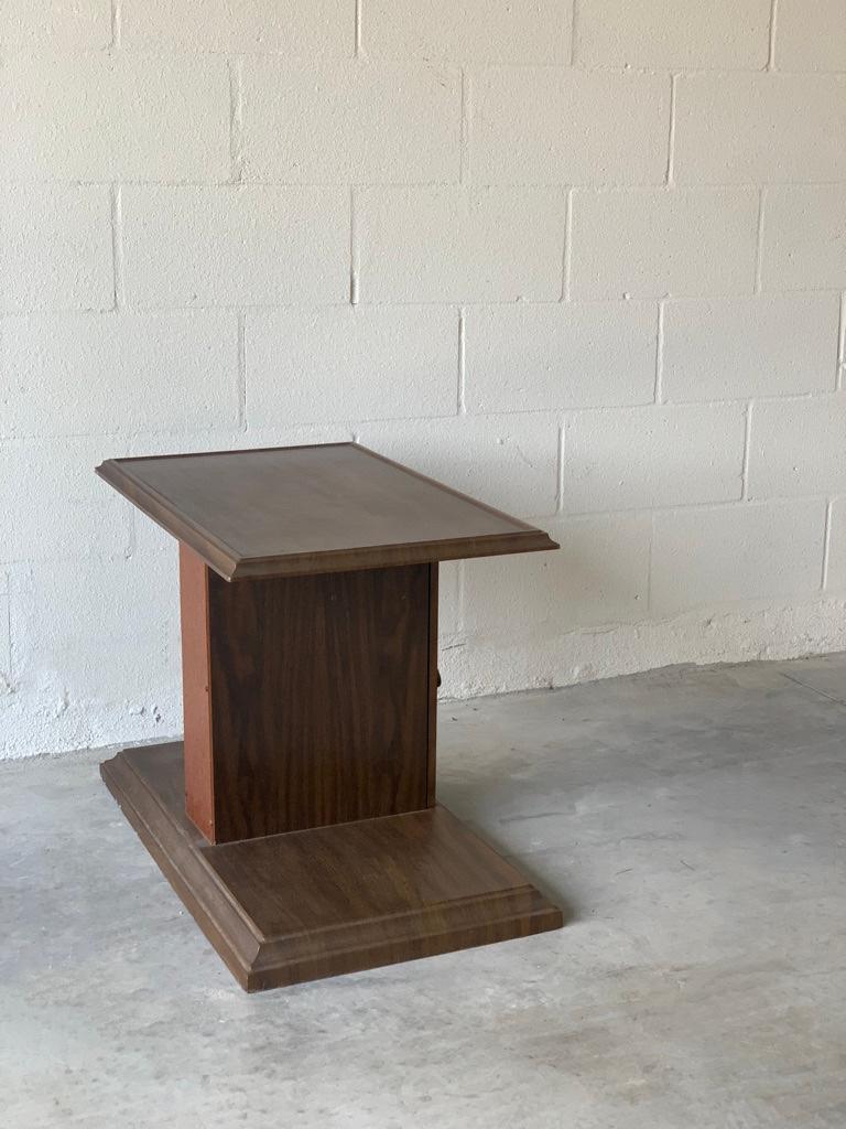 American Walnut End Table For Sale