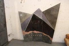 Post-Modern Room Screen in the Style of Memphis Milano by Nando Vincenzini