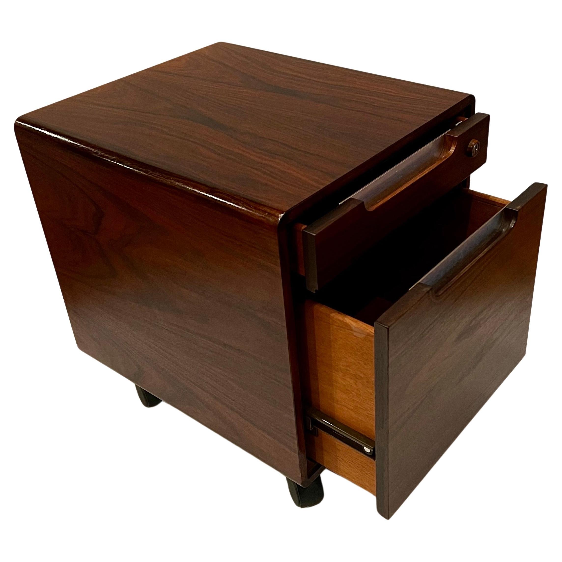 Danish Post Modern Rosewood File Cabinet by Sibast Mobler Design by Posborg & Meyhoff For Sale