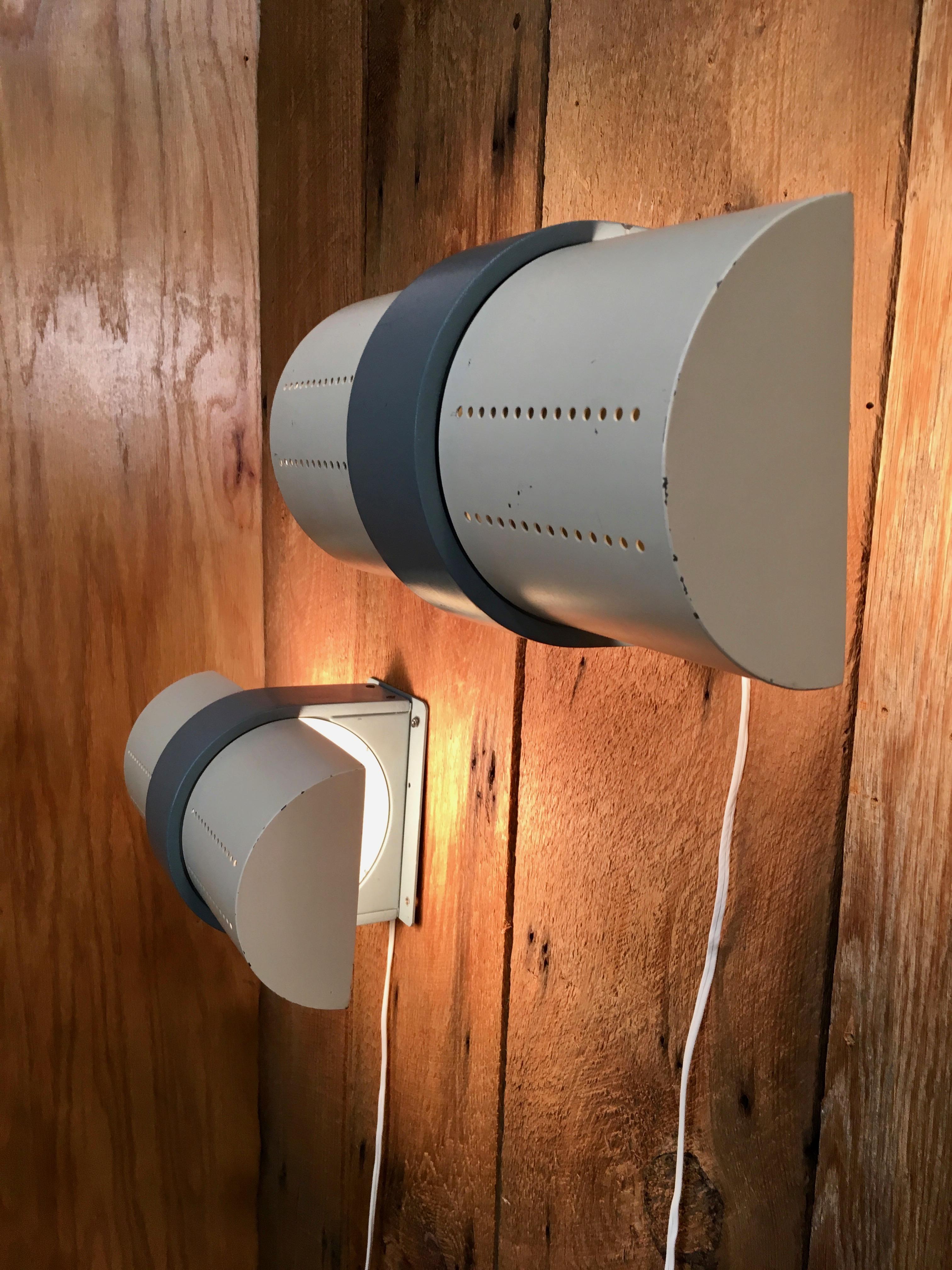 Postmodern Rotating Sconces In Good Condition For Sale In Denton, TX