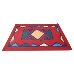 Post modern rug, 1980s