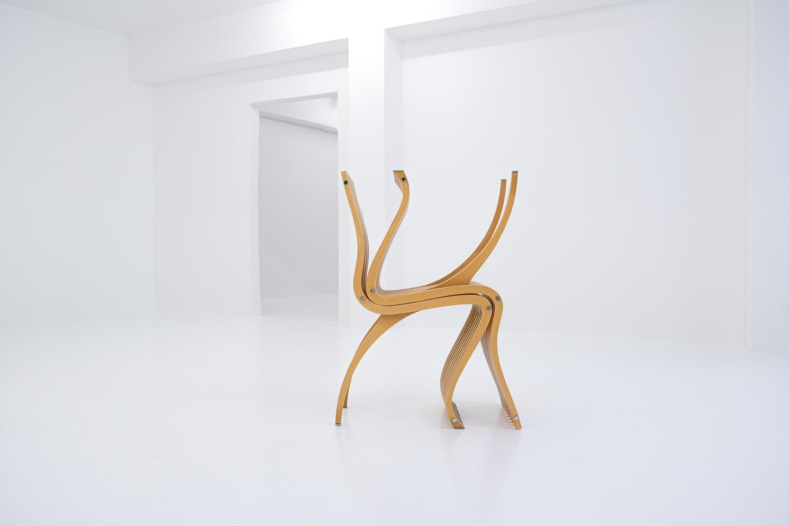 Paire de chaises post-modernes Schizzo, deux en une, de Ron Arad pour Vitra 5