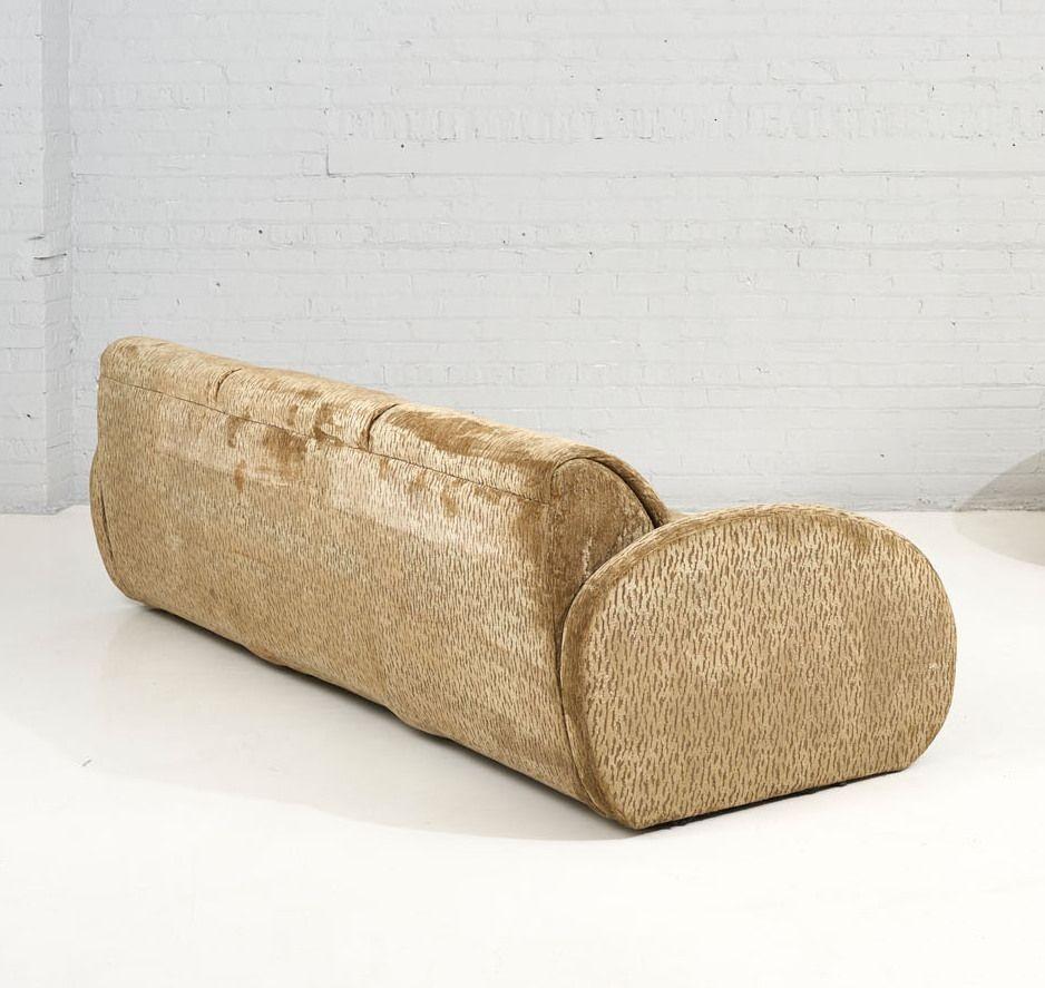 American Post Modern Sculptural Sofa For Sale