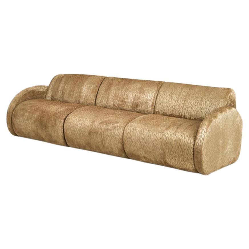 Post Modern Sculptural Sofa For Sale