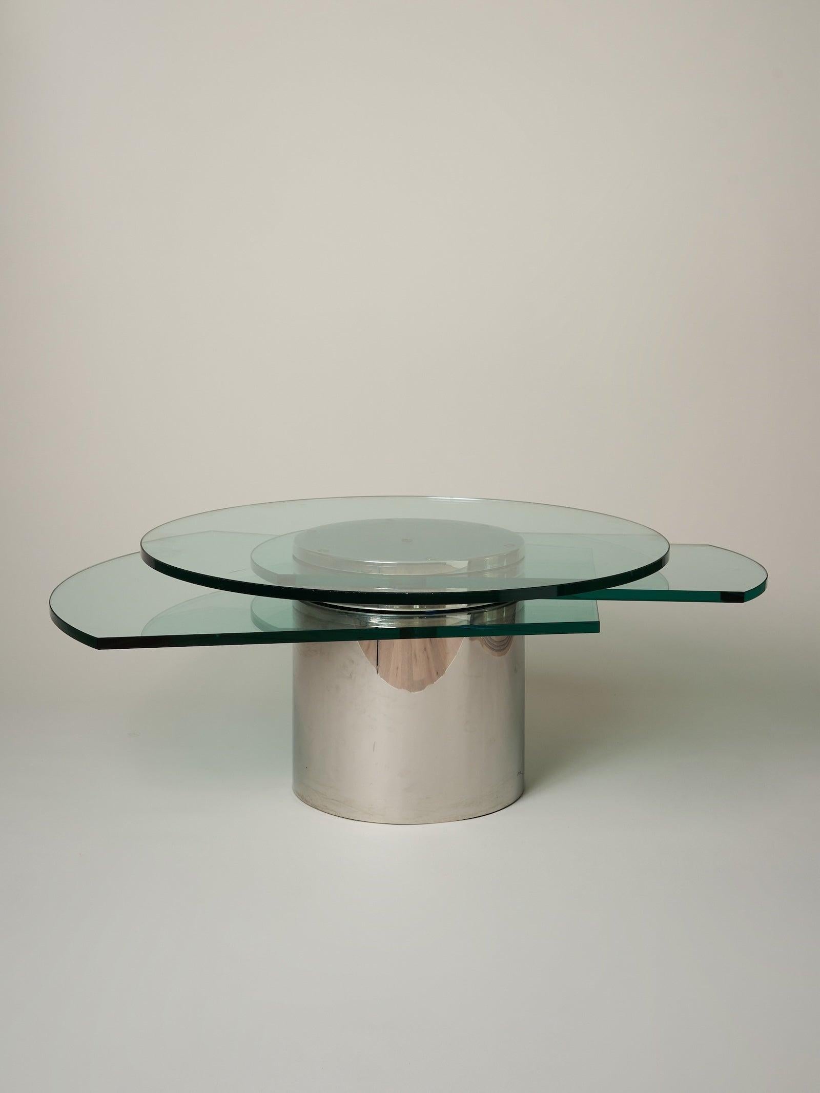 Table basse autoportante post-moderne Bon état - En vente à Culver City, CA