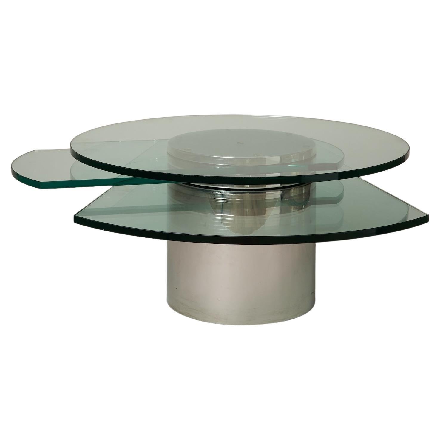 Table basse autoportante post-moderne