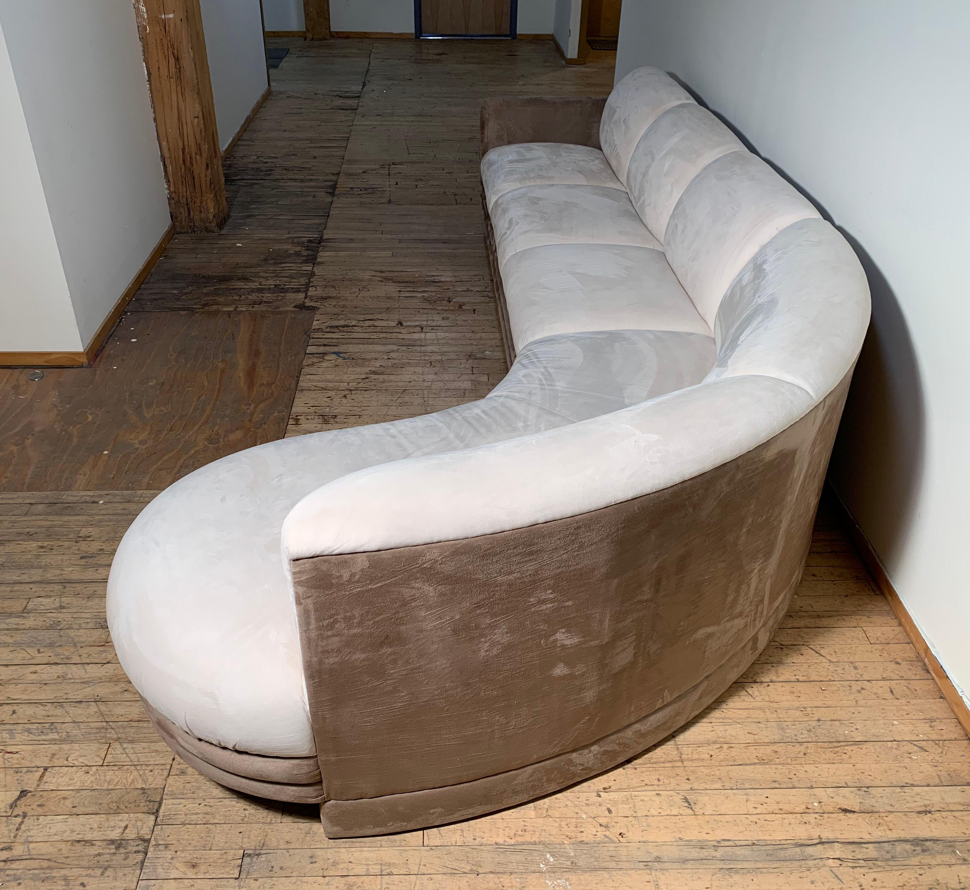 Post Modern Serpentine Cloud Sectional Sofa by Vladimir Kagan Weiman Preview 6