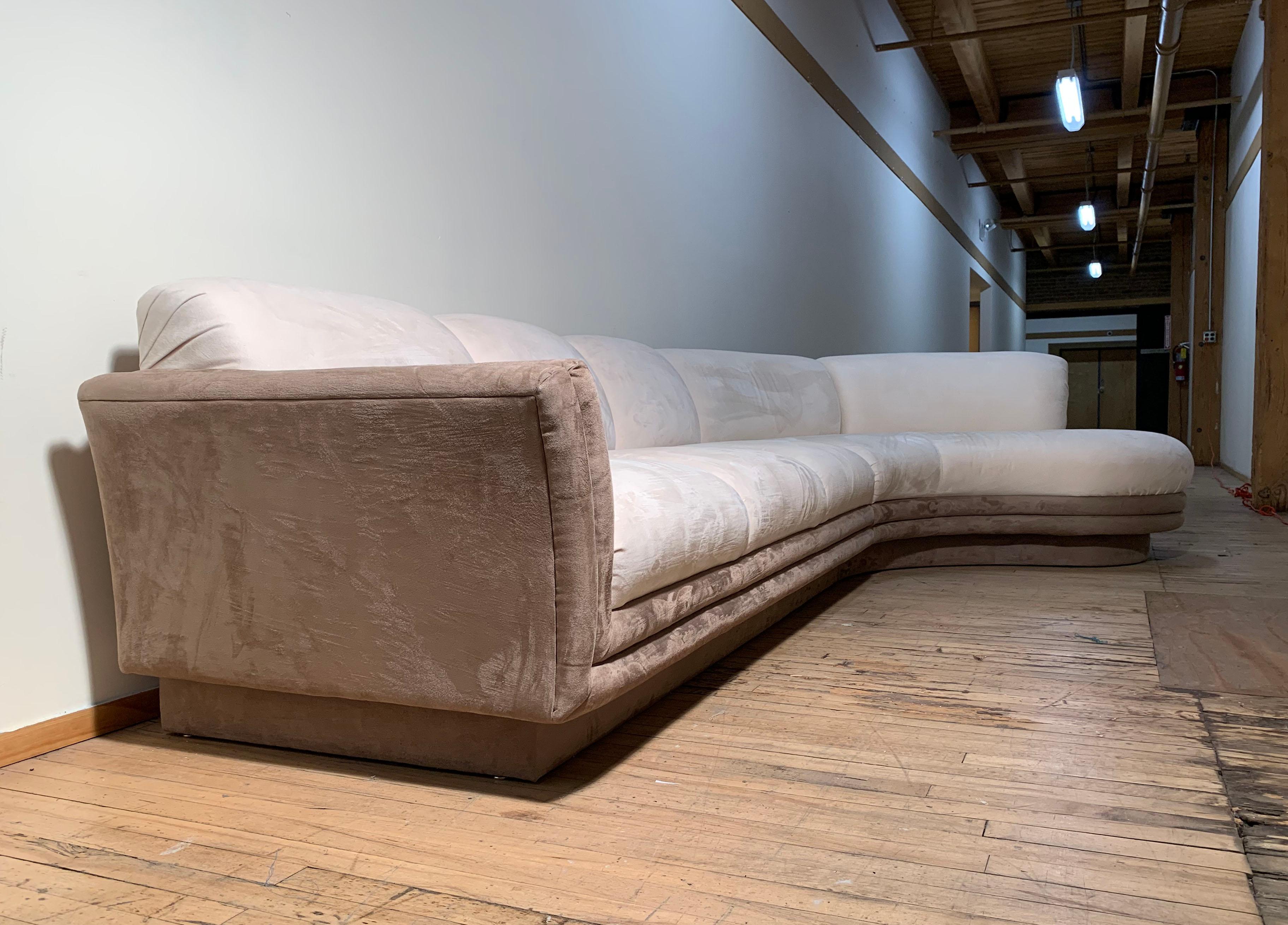 20th Century Post Modern Serpentine Cloud Sectional Sofa by Vladimir Kagan Weiman Preview