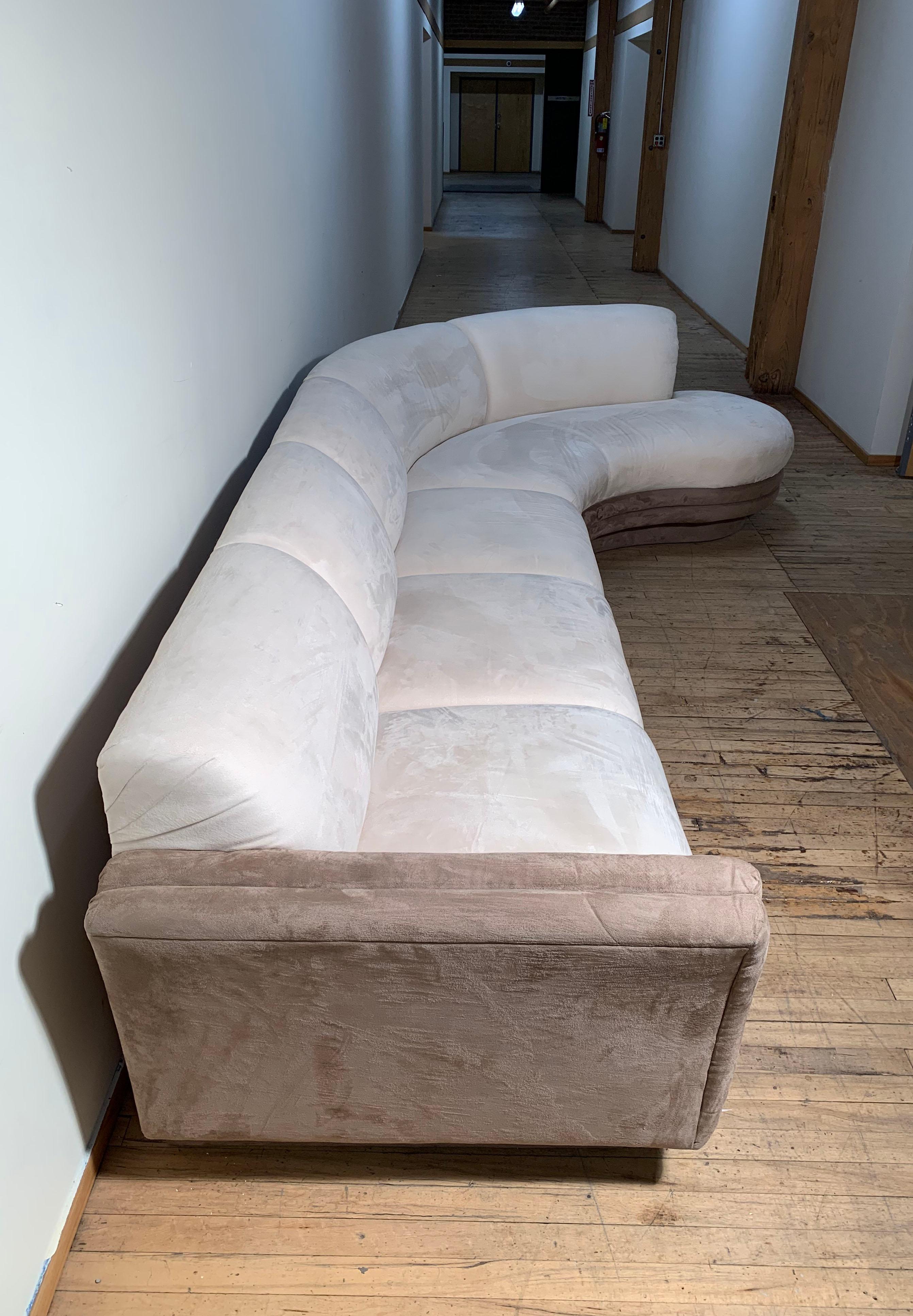 Post Modern Serpentine Cloud Sectional Sofa by Vladimir Kagan Weiman Preview 2