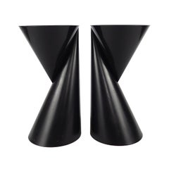 Post-Modern Set of 2 Plastic Vases Named Vase2 by Paul Baars