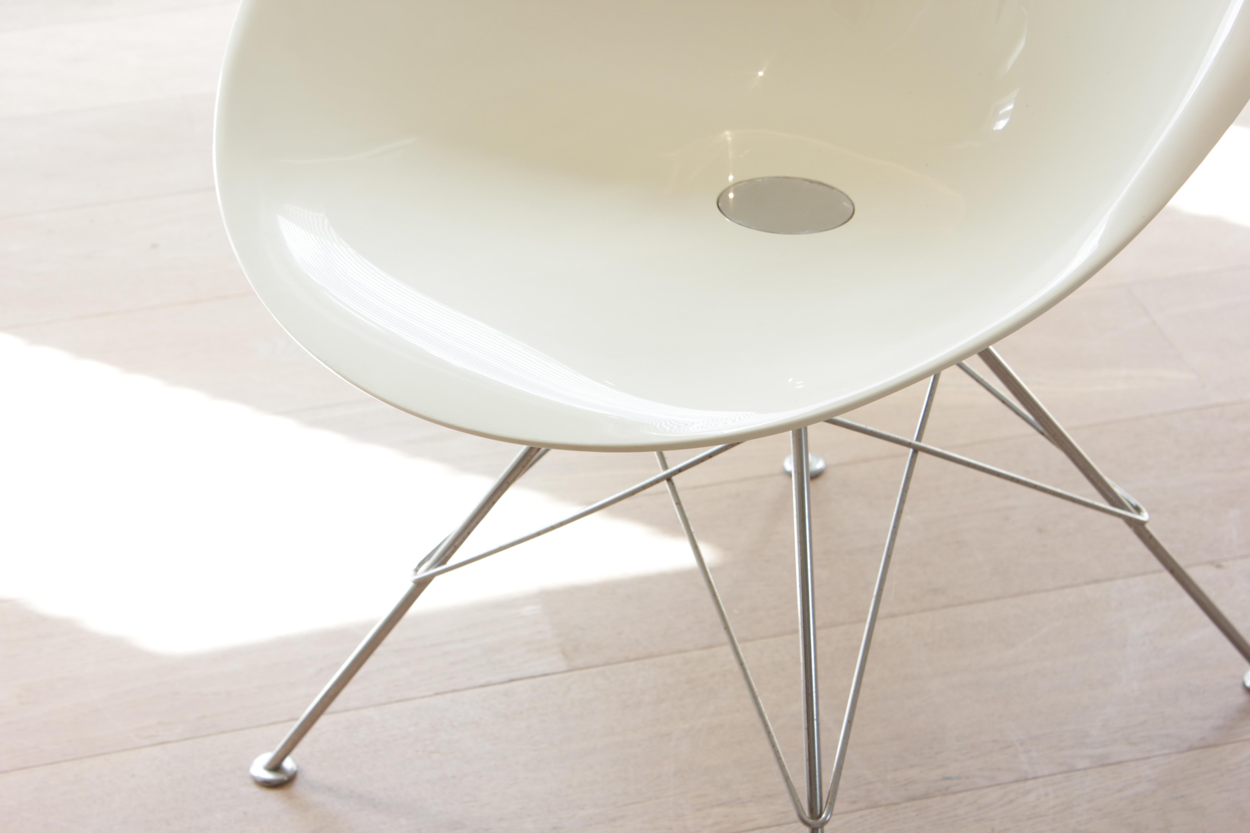 Post Modern Set of Four Dining Chairs by Philippe Starck for Kartell, 1990s 7