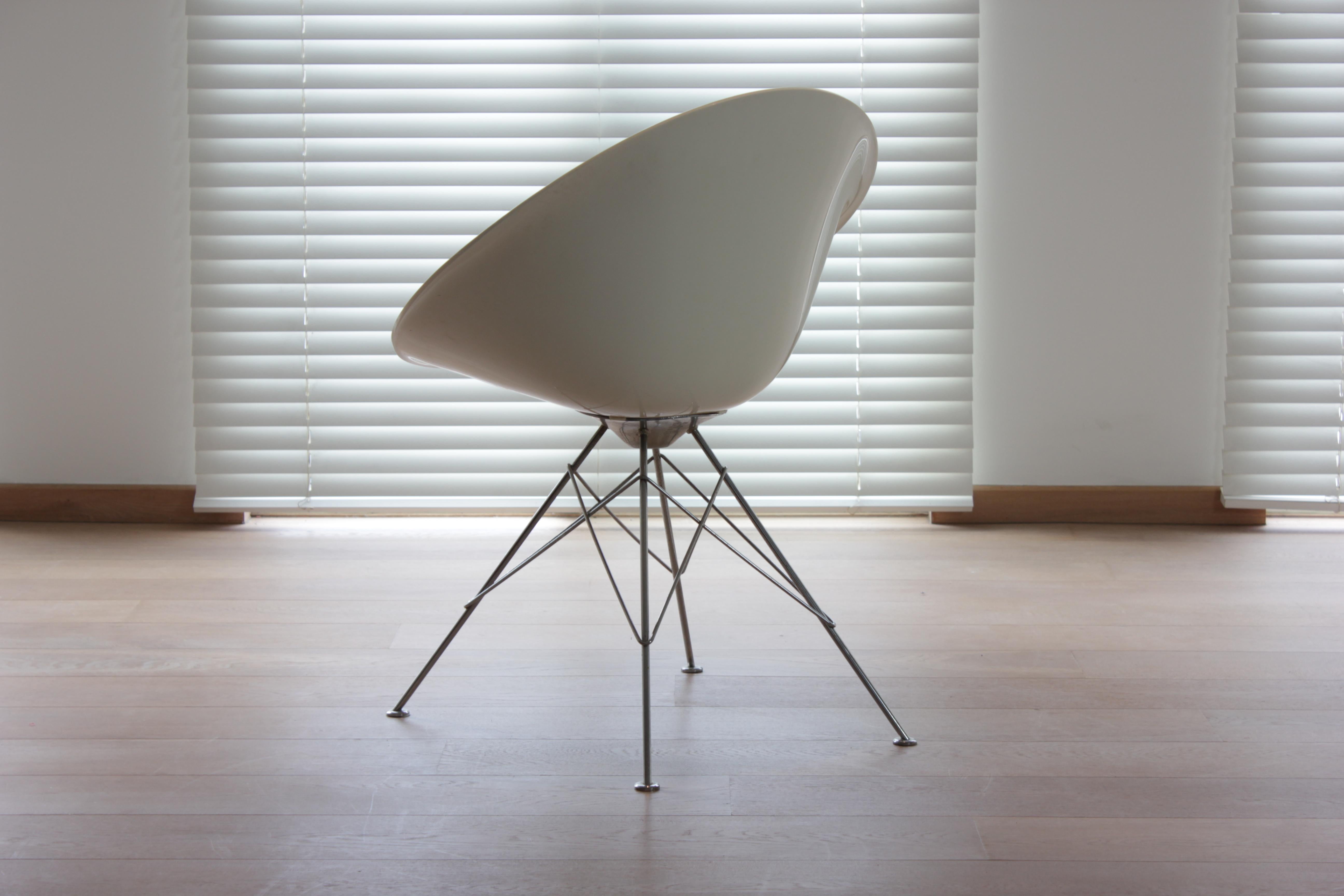 Post Modern Set of Four Dining Chairs by Philippe Starck for Kartell, 1990s 8