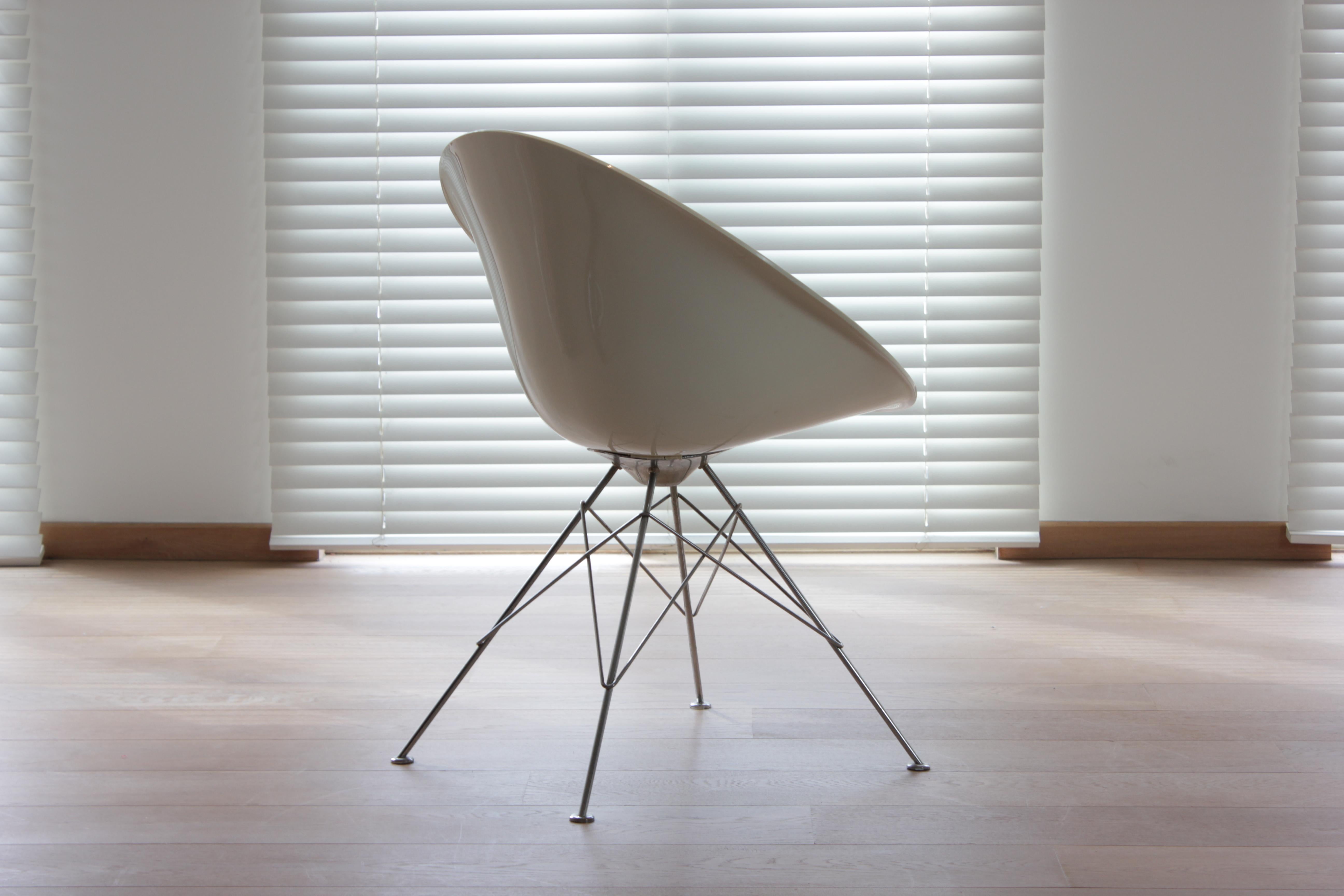 Post Modern Set of Four Dining Chairs by Philippe Starck for Kartell, 1990s 9