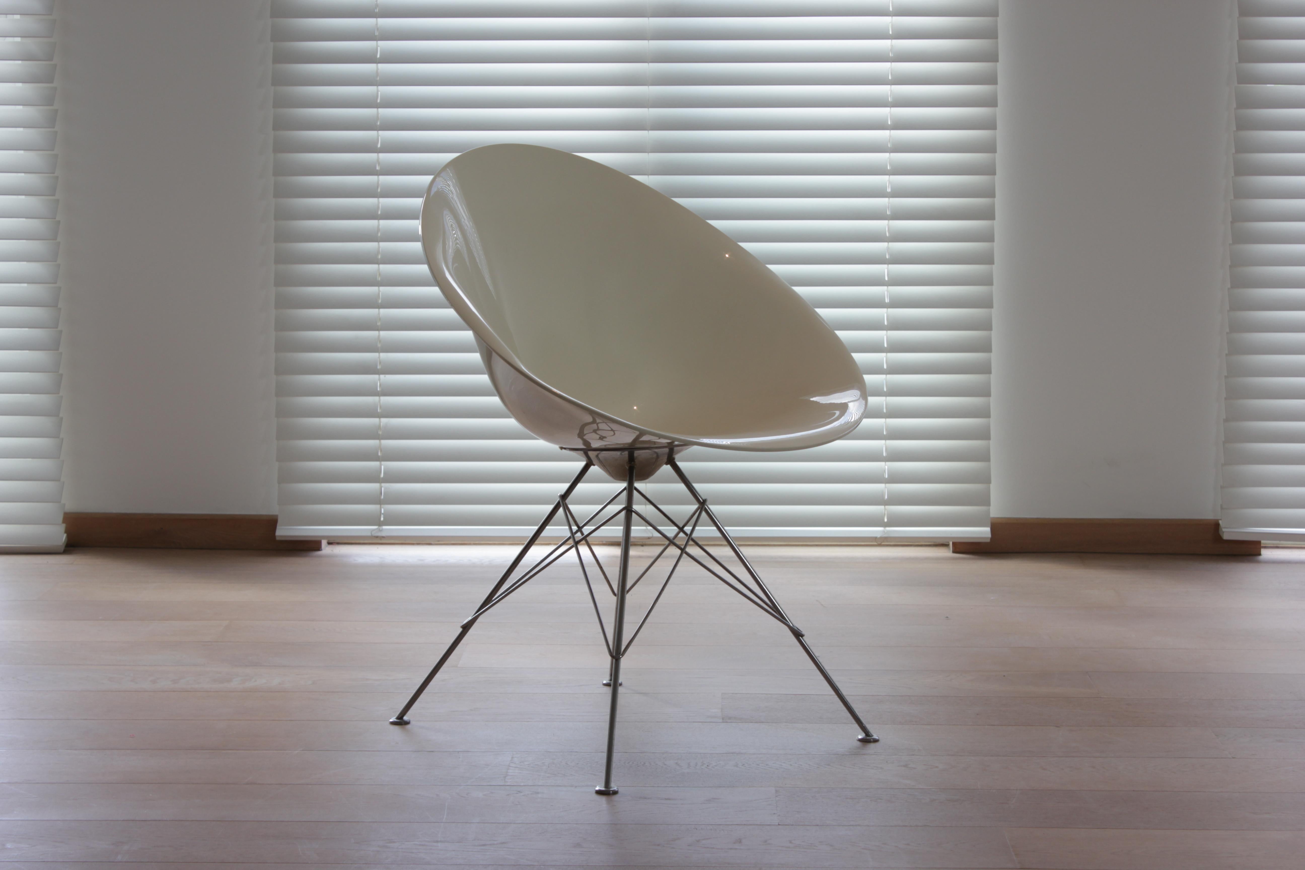 Post Modern Set of Four Dining Chairs by Philippe Starck for Kartell, 1990s 1