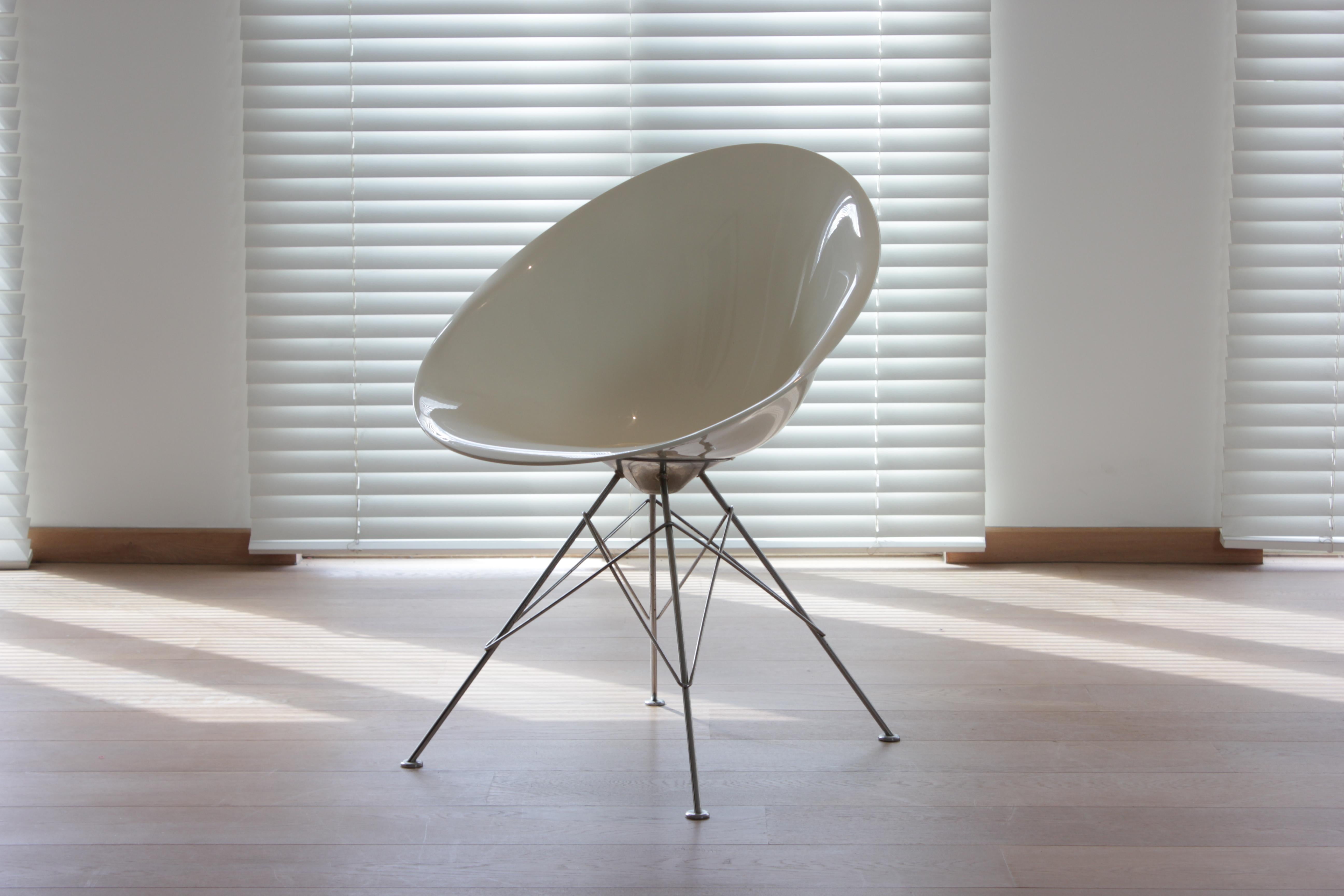 Post Modern Set of Four Dining Chairs by Philippe Starck for Kartell, 1990s 2