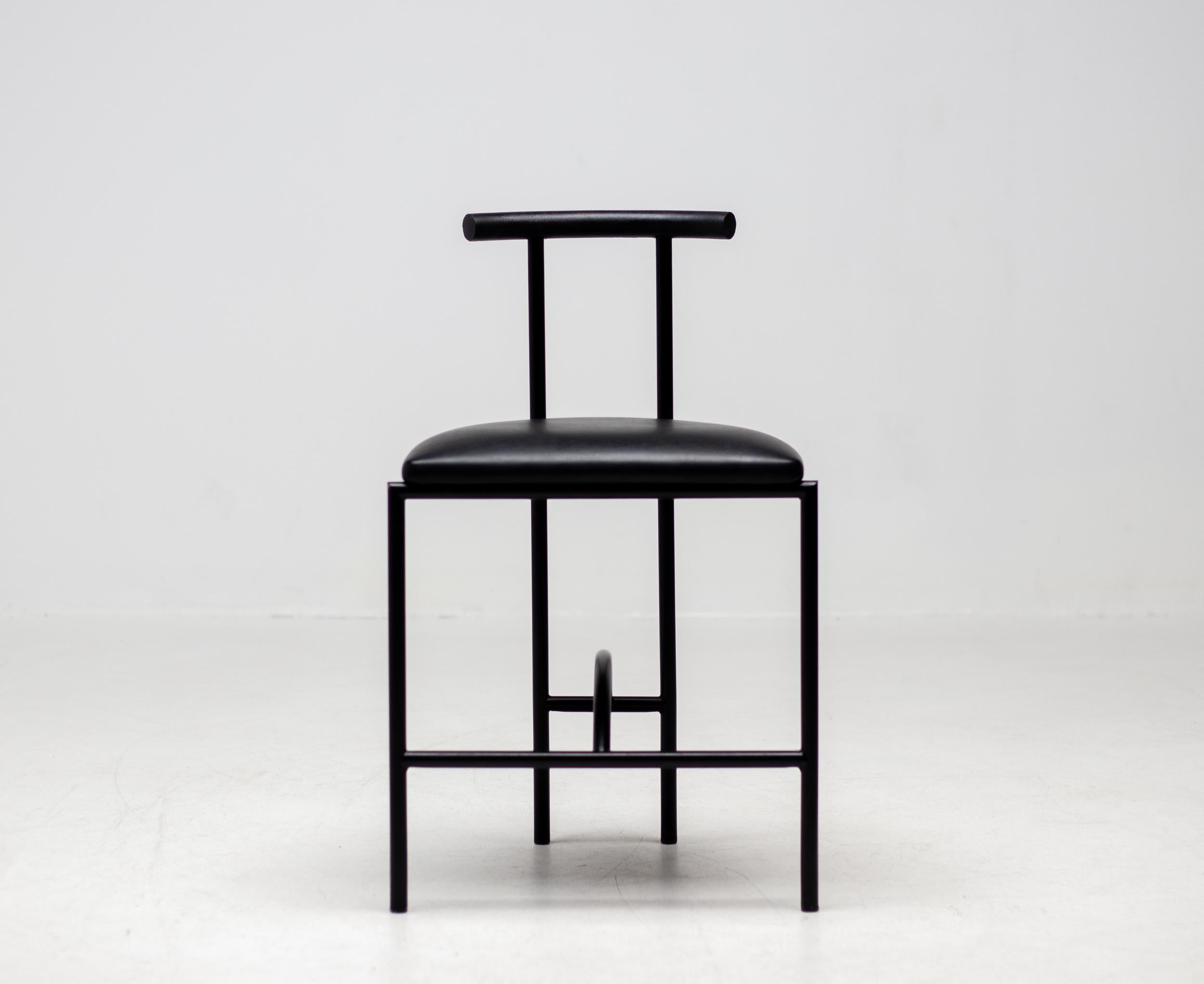 Post-Modern Set of Six Tokyo Chairs by Rodney Kinsman for Bieffeplast 1