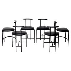 Post-Modern Set of Six Tokyo Chairs by Rodney Kinsman for Bieffeplast