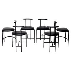 Vintage Post-Modern Set of Six Tokyo Chairs by Rodney Kinsman for Bieffeplast