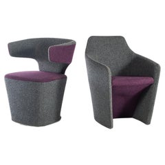 Postmodern Set of Two (2) Bison / Venus Lounge Chairs by Allermuir, U.K., 1990s