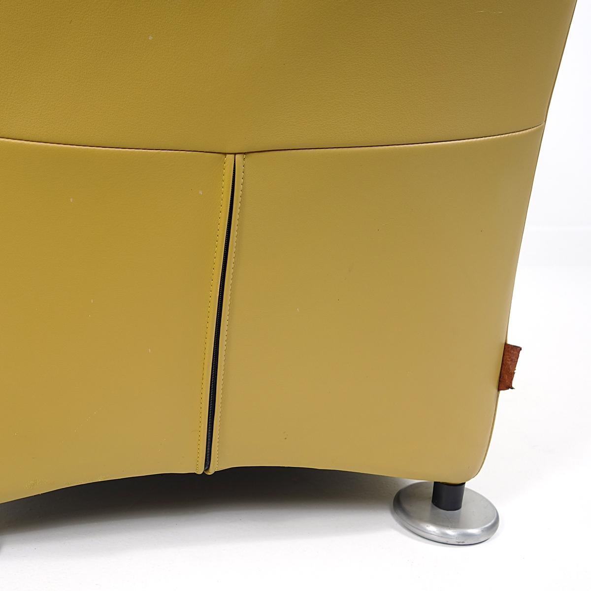 Post-modern Set of two Loge Chairs designed by Gerard van den Berg for Montis For Sale 2