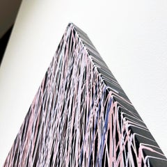 Post Modern Shaped Canvas Painting by Joan Swanson, D. 1984