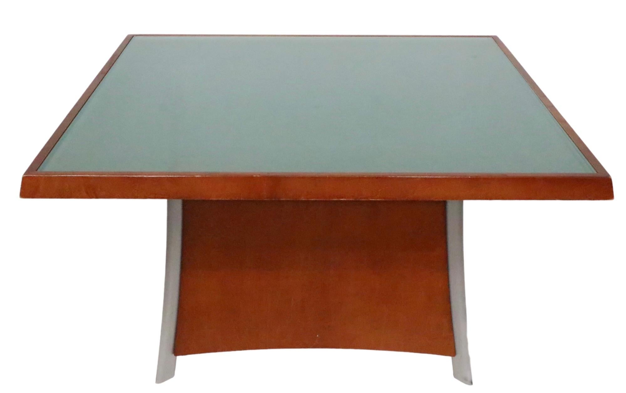 Post Modern Side End Table by Brayton International c 1990's  For Sale 8