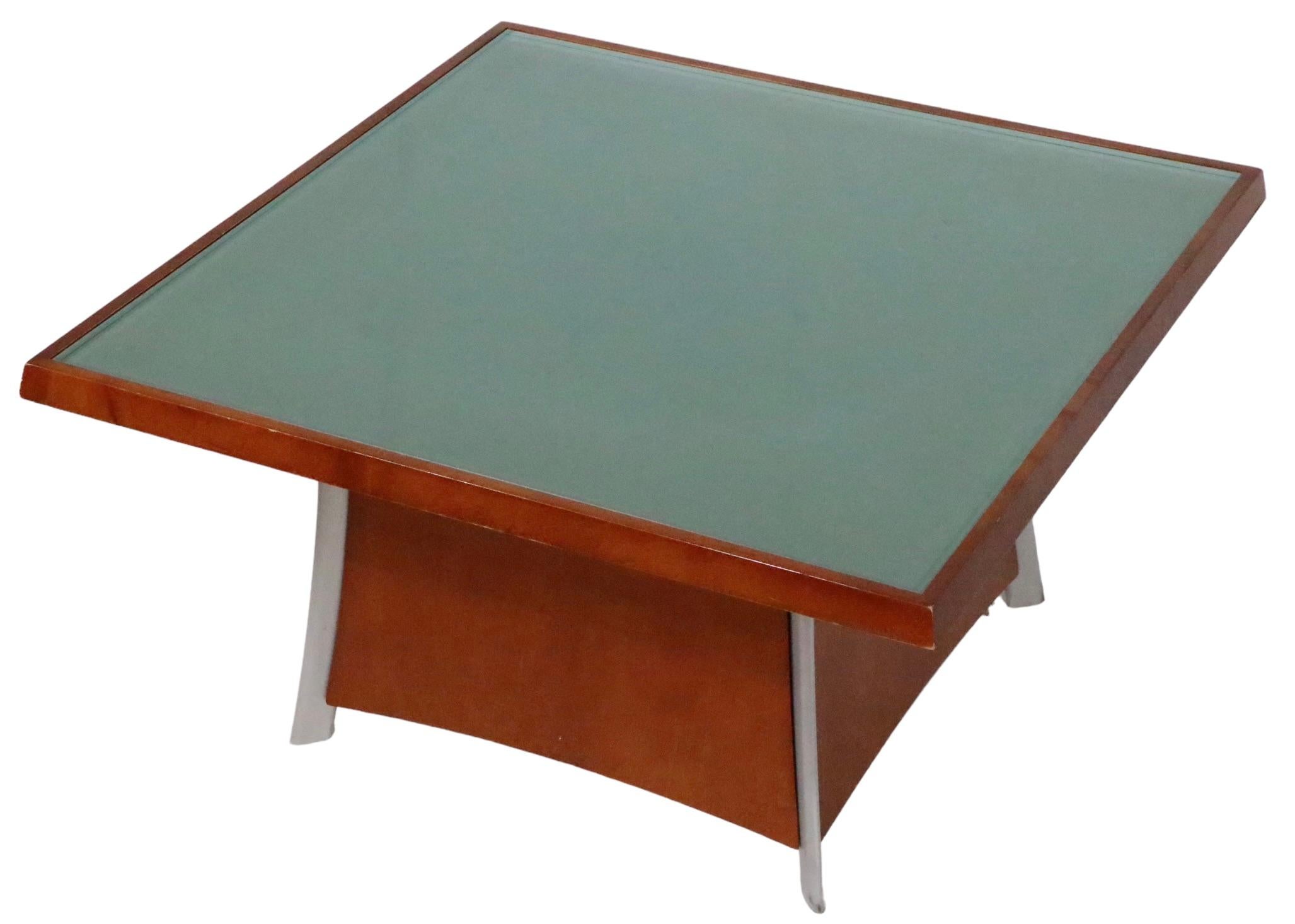 Post-Modern Post Modern Side End Table by Brayton International c 1990's  For Sale