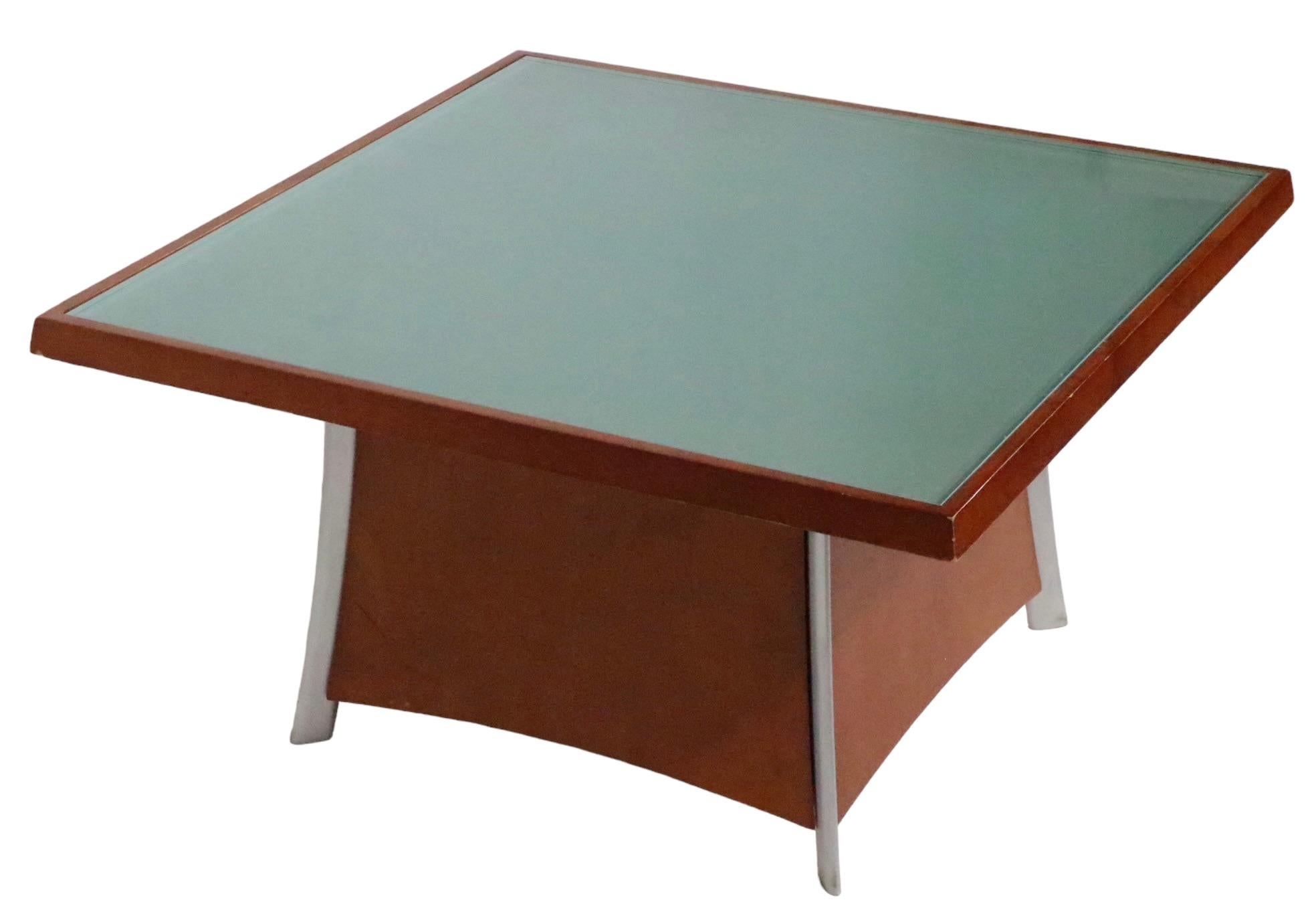 Post Modern Side End Table by Brayton International c 1990's  For Sale 2