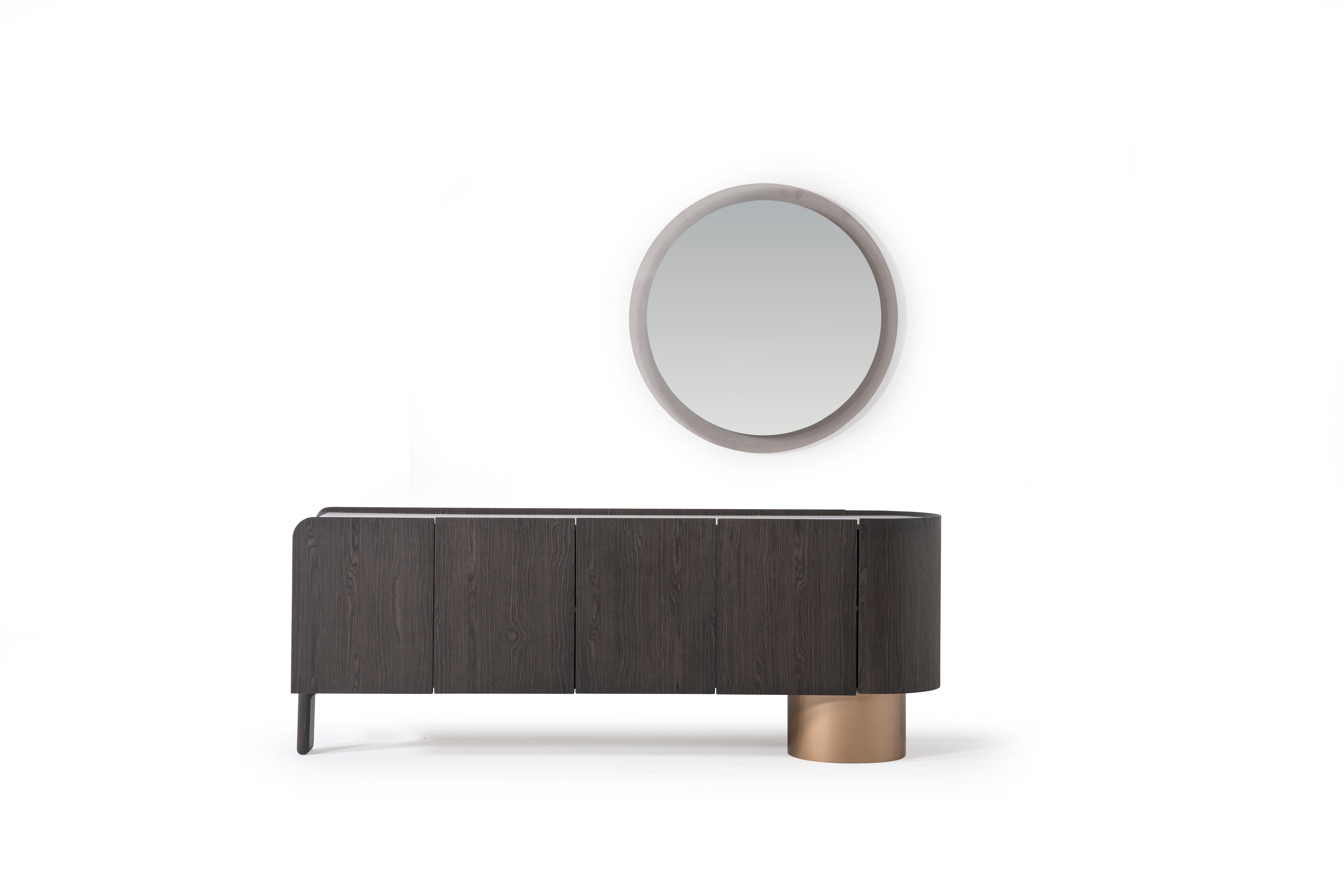 Post Modern Sideboard - Oval Sideboard For Sale 1