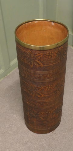 Post Modern Simulated Leather Stick Stand, Umbrella Stand An attractive piece