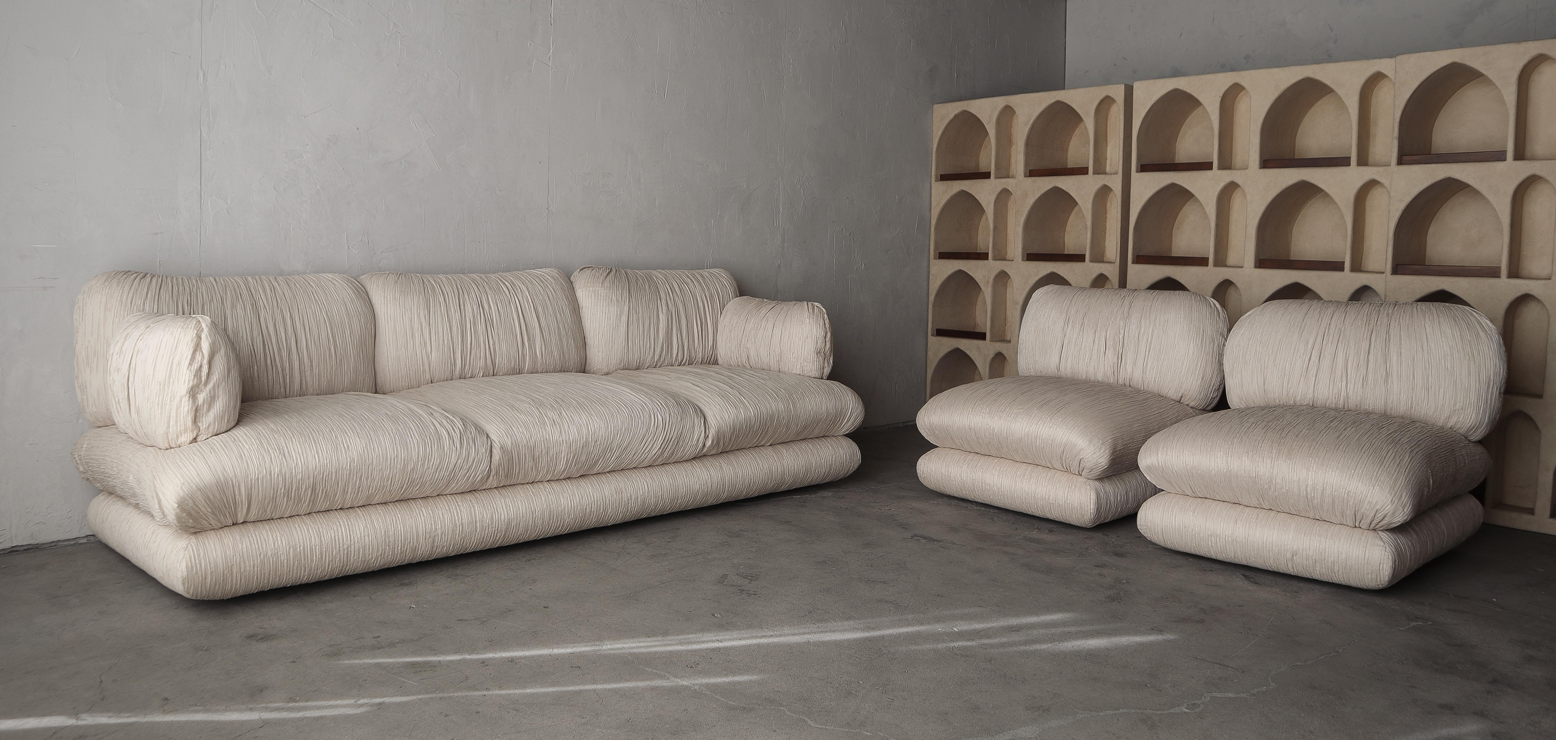 Post Modern Slipper Chairs by Steve Chase for Weiman 6