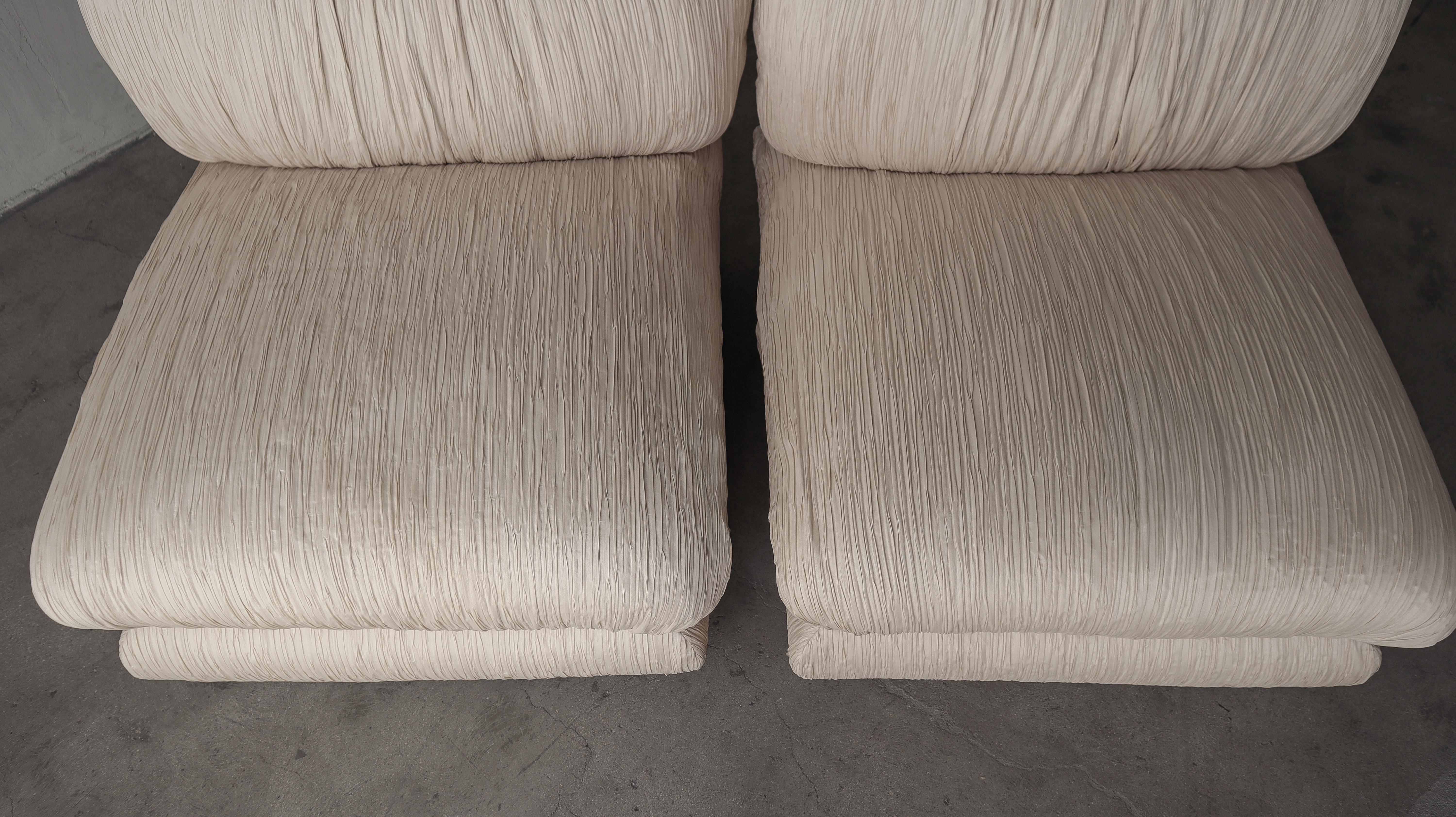Post Modern Slipper Chairs by Steve Chase for Weiman 2