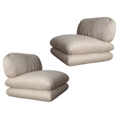 Post Modern Slipper Chairs by Steve Chase for Weiman