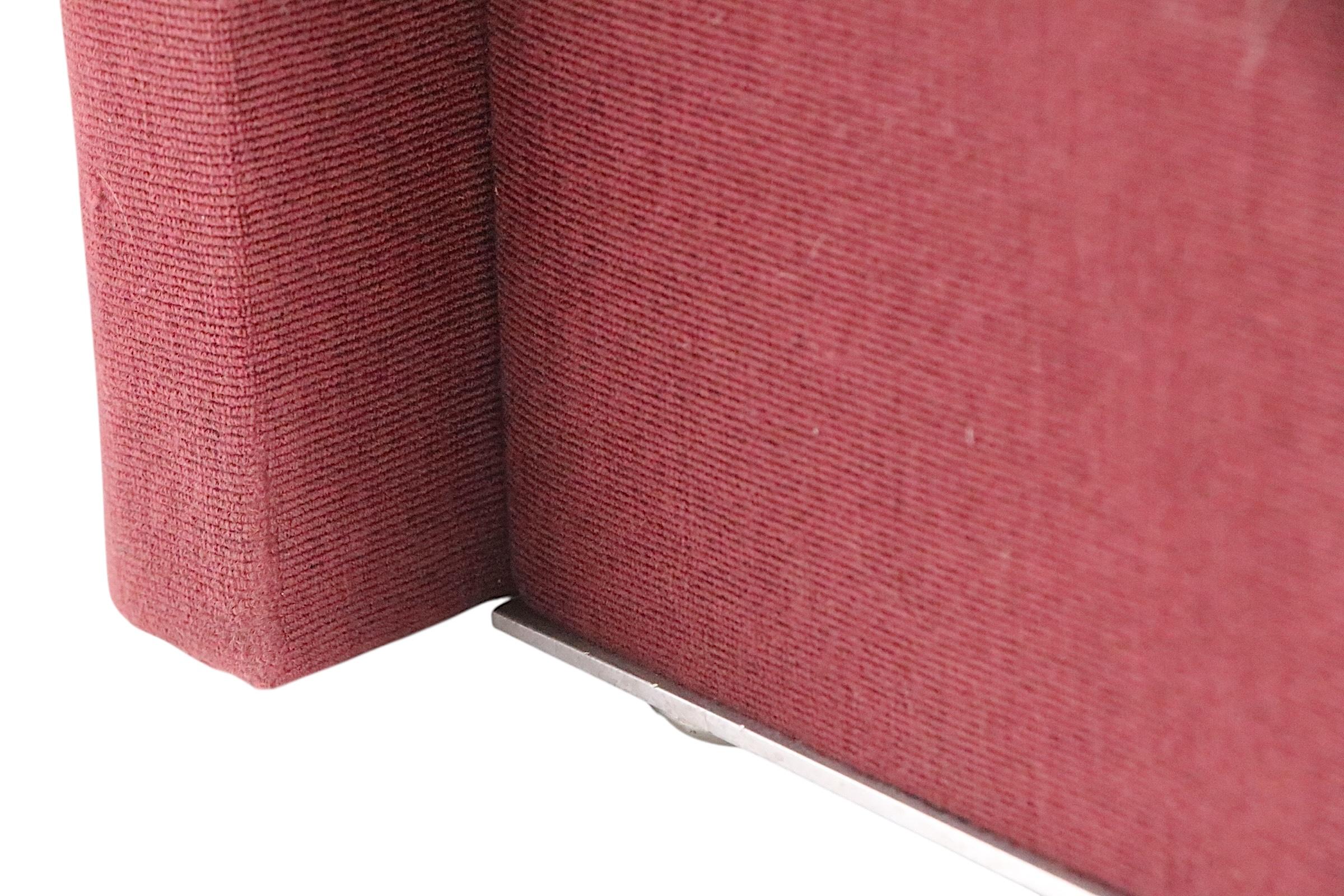 Post Modern Sofa von Robert und Trix Haussmann für Knoll  1980's im Angebot 3