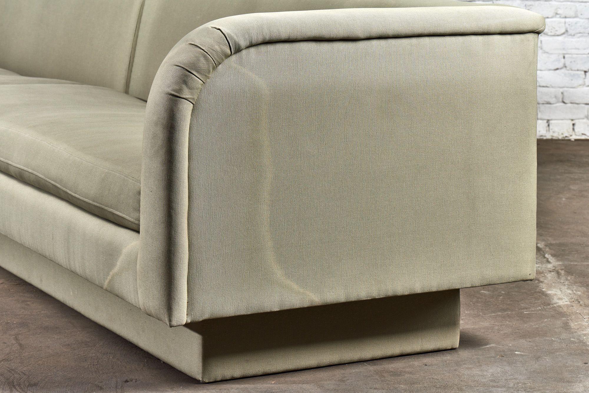 Post Modern Sofa with Plinth Base, 1980 2