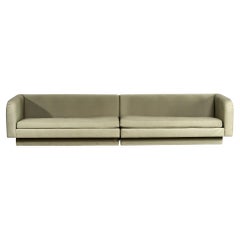 Post Modern Sofa with Plinth Base, 1980