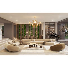 Post-Modern Soft Upholstered Elo Armchair by Draga & Aurel