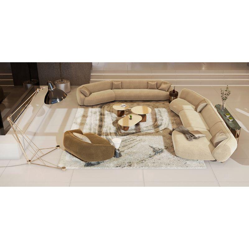 Post-Modern Soft Upholstered Elo Modular Sofa Sofa by Draga & Aurel For Sale 2