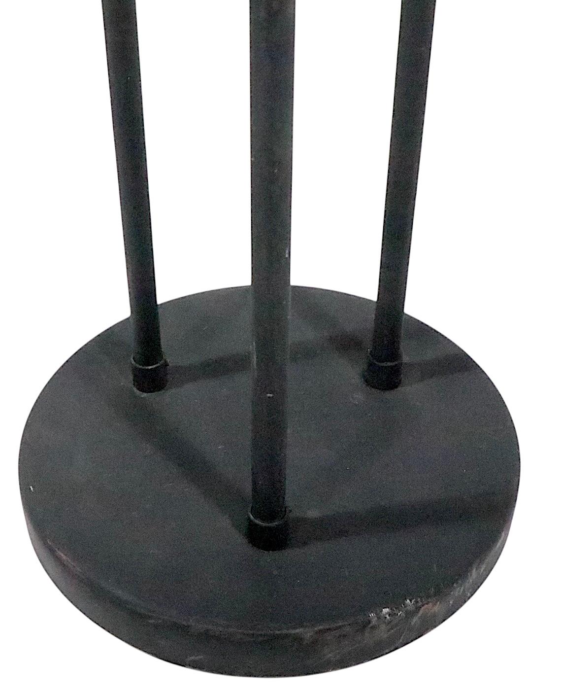 Post Modern Sonneman for Boxland Holland Saucer Floor Lamp c. 1980's For Sale 4
