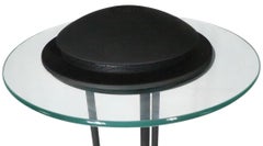 Post Modern Sonneman for Boxland Holland Saucer Floor Lamp c. 1980's