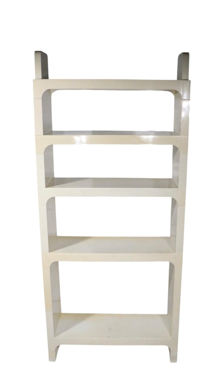 Post Modern Space Age Plastic Shelves by Olaf Von Bohr for Kartell