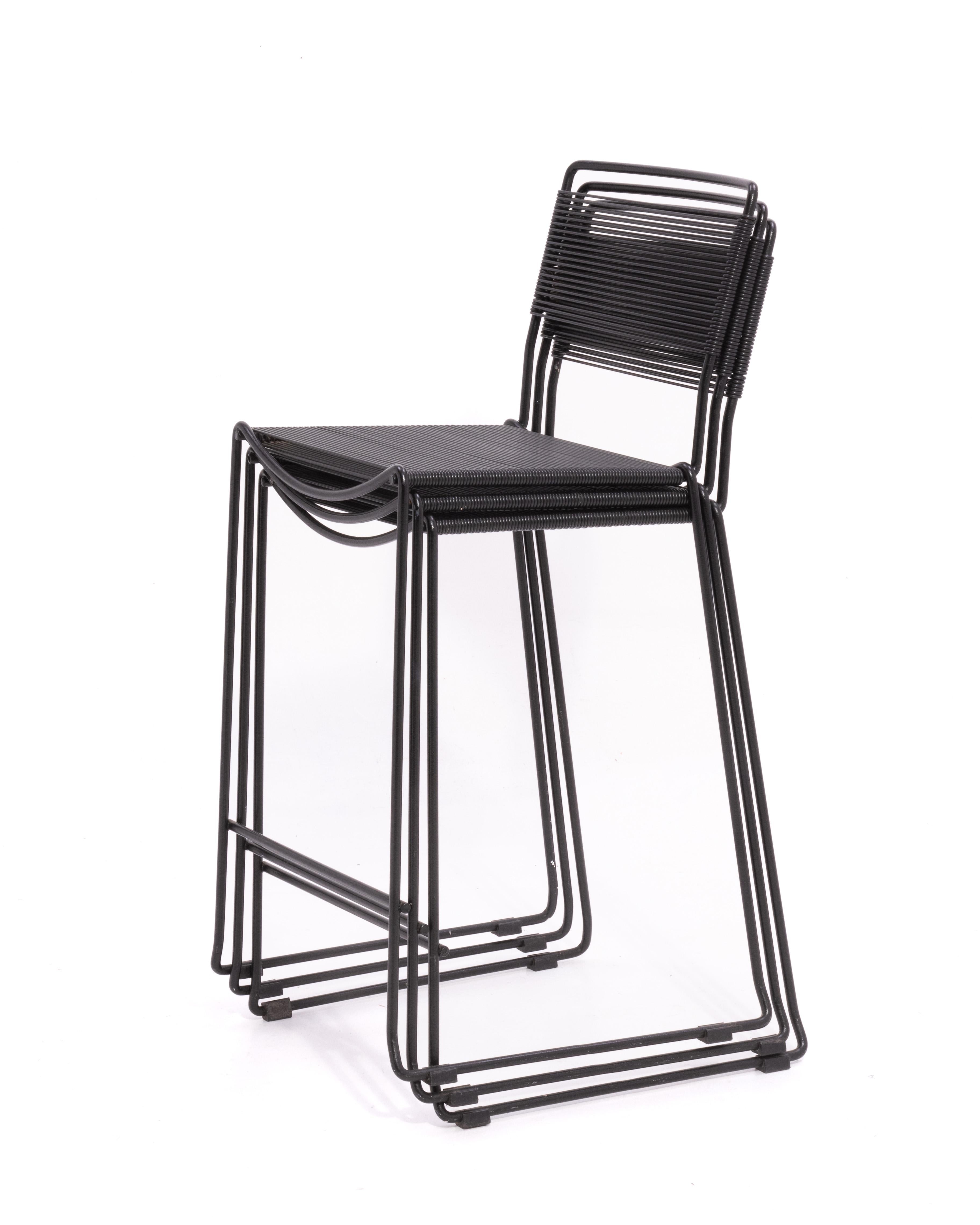 Post Modern Spaghetti Bar Stool Giandomenico Belotti Alias Fly Line 1980s For Sale 7
