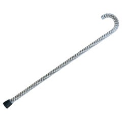 Post Modern Spiral Lucite Cane or Walking Stick