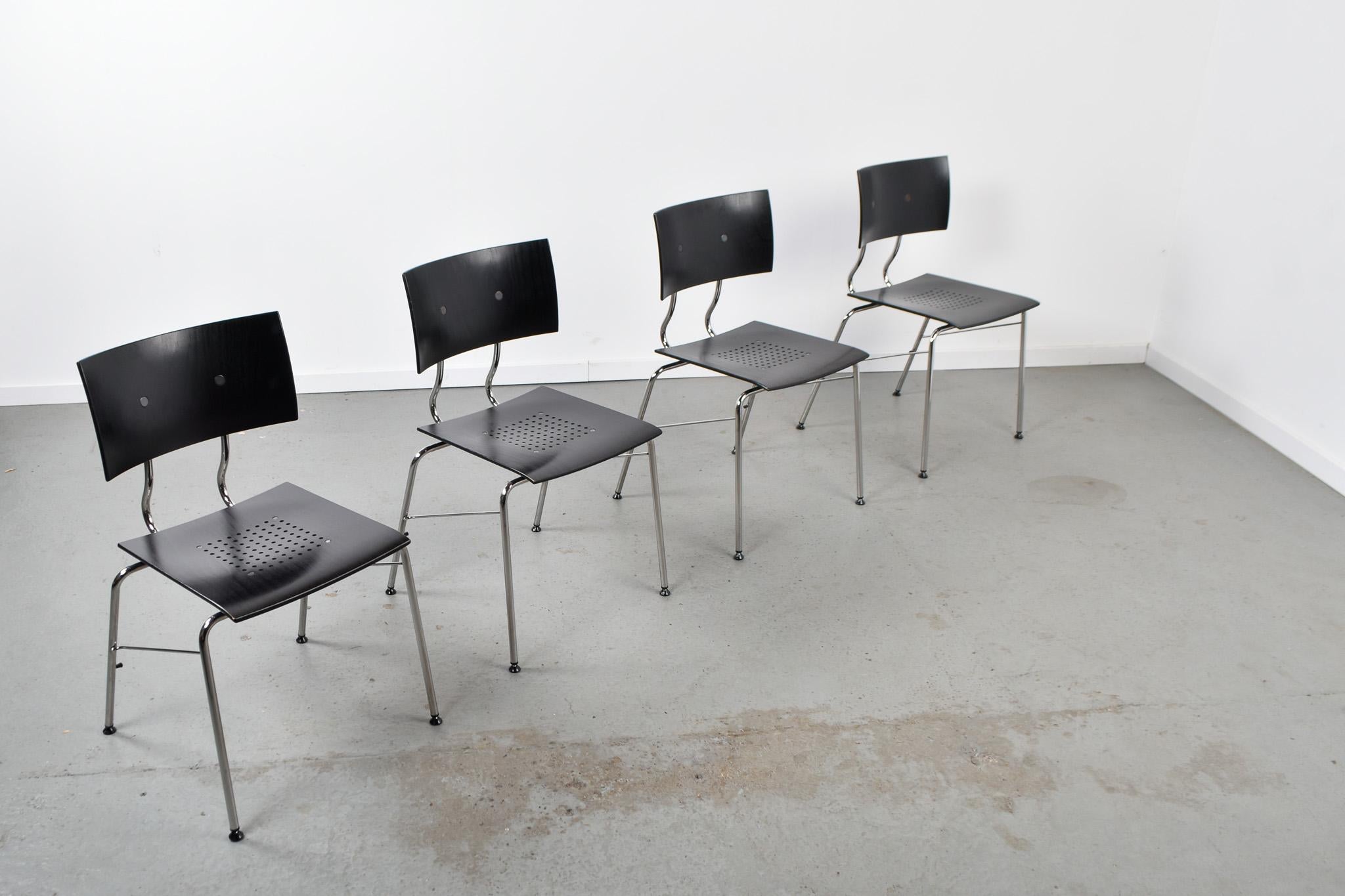 Sparta chairs by Christoph Hindermann Dietiker Switzerland In Good Condition In Ranst, BE